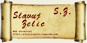 Slavuj Zelić vizit kartica